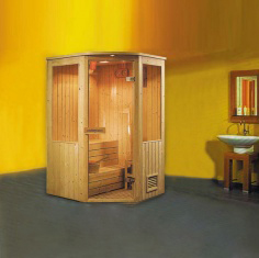 Phòng sauna hồng ngoại 3 chỗ